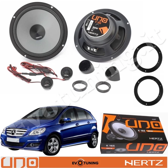 Hertz DSK 165.3 Kit Altoparlanti 2 Vie 16,5 Cm Con Adattatori Per Mercedes Classe A (2006-2012) Anteriore - 2