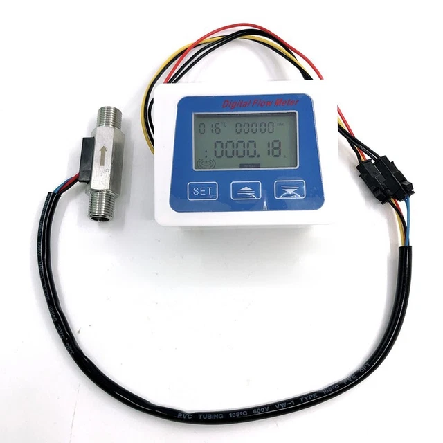 G1/4 Sensor Electronic Intelligent Water Flow Meter Digital Display Flow Sensor