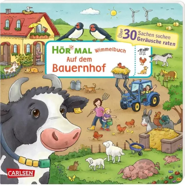 Hör mal (Soundbuch): Wimmelbuch: Auf dem Bauernhof