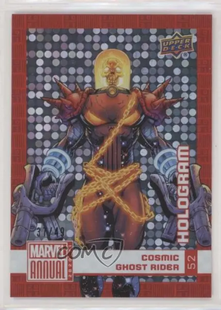 2020-21 Upper Deck Marvel Annual Foil Hologram 37/49 Cosmic Ghost Rider #52 ob9