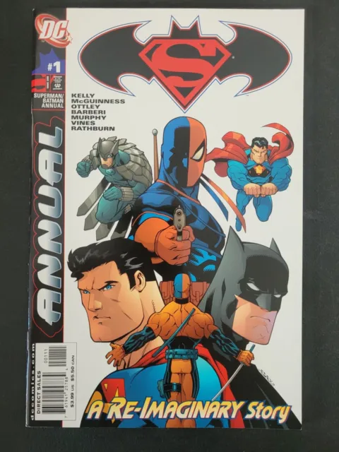 SUPERMAN BATMAN ANNUAL #1 (2006) DC COMICS DEATHSTROKE ED McGUINNESS COVER & ART