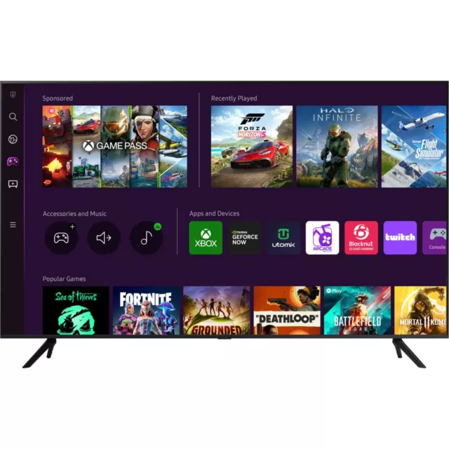 Samsung UE75CU71AO 75 Inch LED 4K Ultra HD Smart TV Bluetooth WiFi