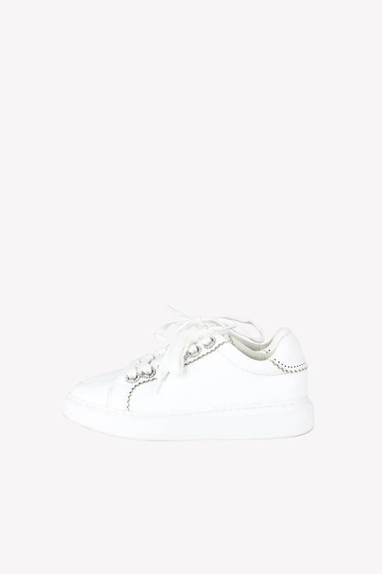Twinset Milano Chaussures Baskets Femmes Eu 35 Blanc Décontractées de Sport