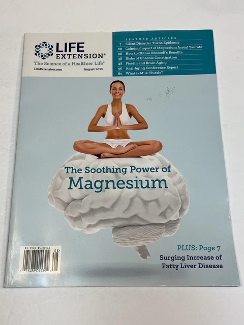 LIFE EXTENSION SCIENCE Healthier Life Magazine Aug 2022 Power of ...