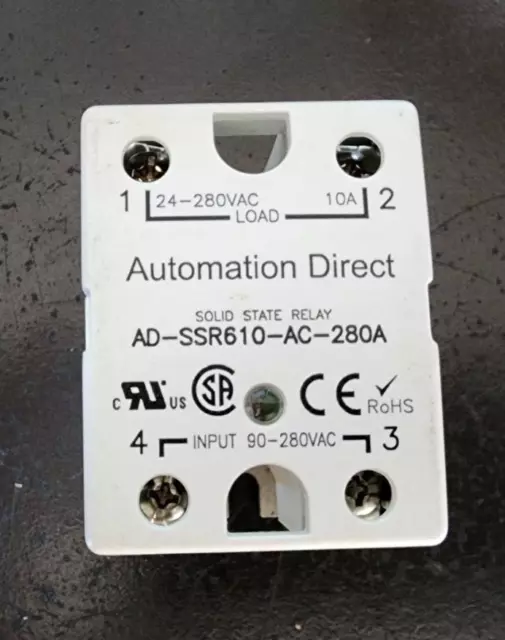 Automation Direct AD-SSR610-AC-280A Solid State Relay