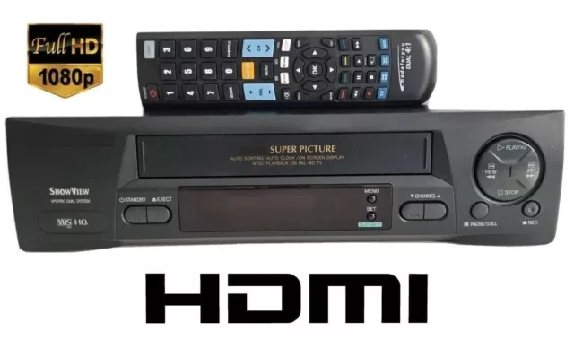 Videorecorder 1Jahr Garantie VHS HDMI Videorekorder