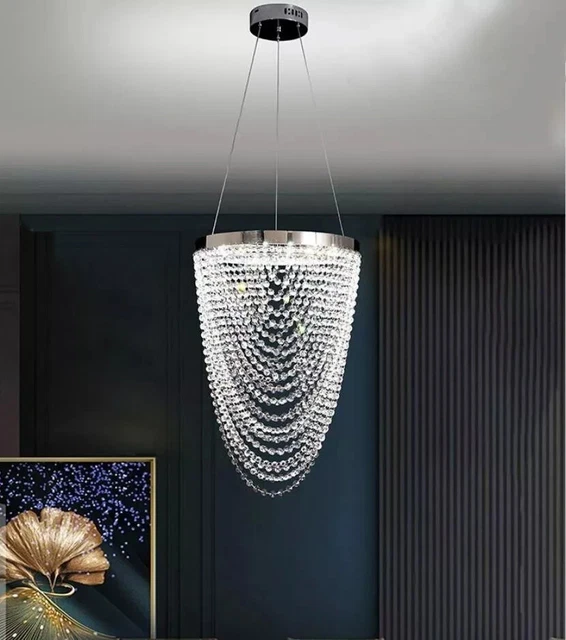 Lampadario LED Legno Per Cucina Dimmerabile - Telecomando E App Control, Regolabile In Altezza 120cm - Foto 13