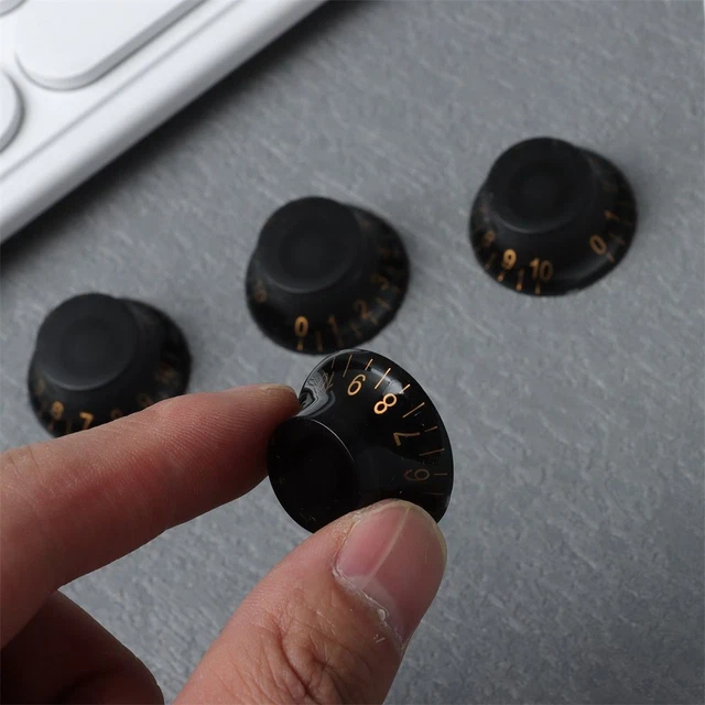 Boutons de volume de tonalité Interrupteur de réglage de basse For Les Paul LP 9