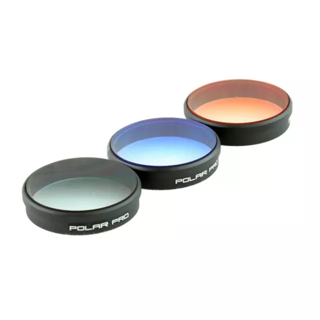 Polar Pro 3 Pack Graduated Filter Set For Phantom 3 Series Phantom 4 Drones