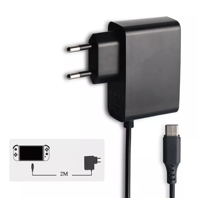 1x Ladegerät Netzteil Ladekabel USB Typ C PD Für Nintendo Switch AC Adapter EU