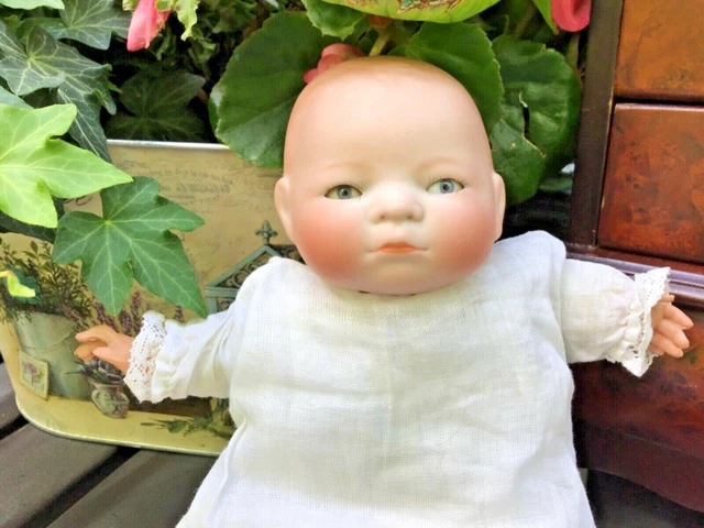 Adorable Antique Grace S. Putnam Bye-Lo-Baby - 8 inch