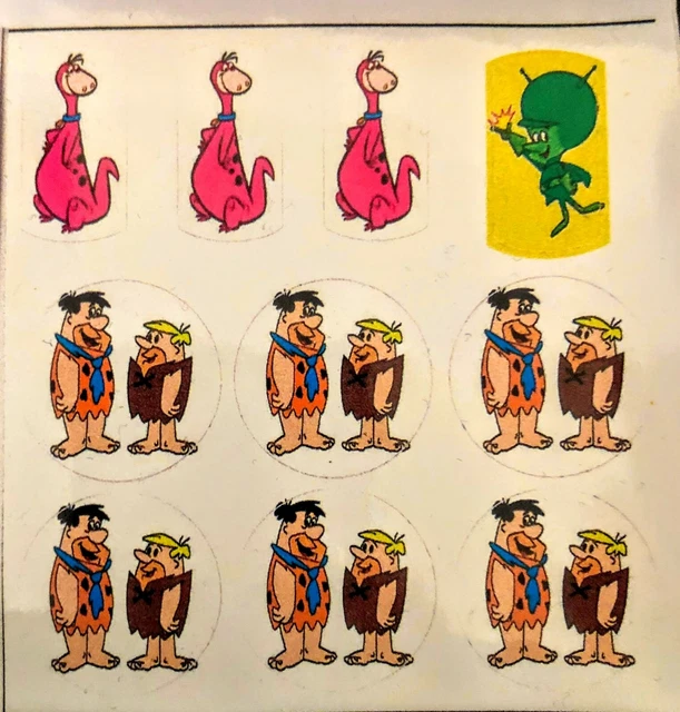 FLINTSTONES PINBALL MACHINE decals £9.99 PicClick UK