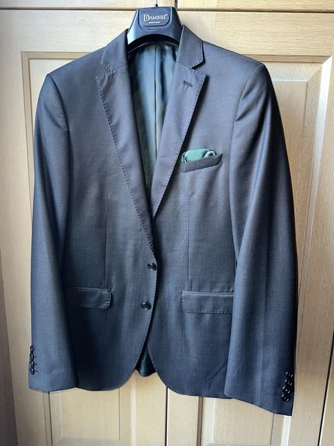 Veste Adriano Stozzi Bleue Taille 52 - Laine Mélangée, Neuf Avec étiquettes (prix Initial 2395€)