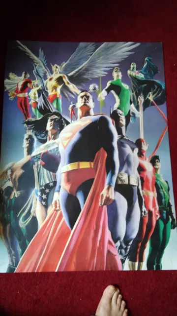 Alex Ross Justice League Poster