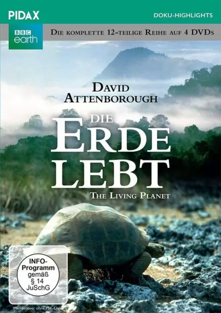 Die Erde lebt (The Living Planet) 12-teilig - BBC [Pidax]  [4 DVD's] NEU/OVP