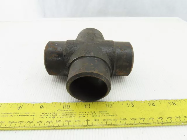 1-1/2" Butt Weld Seamless Black Pipe Fitting CROSS