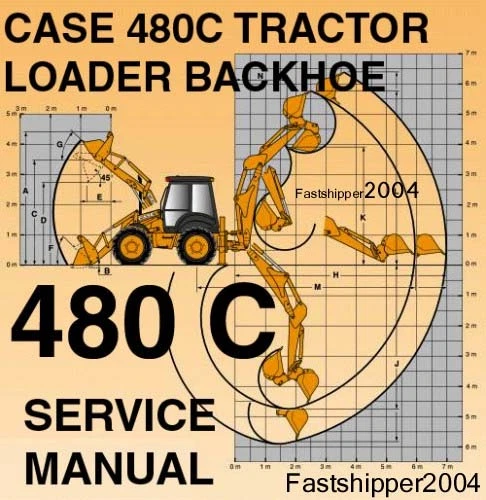 Case 480C Tractor Loader Backhoe Operator's Manual