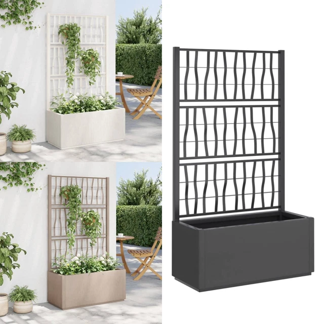 PFLANZK BEL MIT RANKGITTER Blumenkasten Blumentopf Gartenspalier pflanzk-bel-mit-rankgitter-blumenkasten-blumentopf-gartenspalier