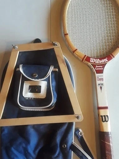 Raquette De Tennis Vintage WILSON Jimmy Connors Champ 4 - Taille De Grip 4 3/8" - Neuf Avec Présentation