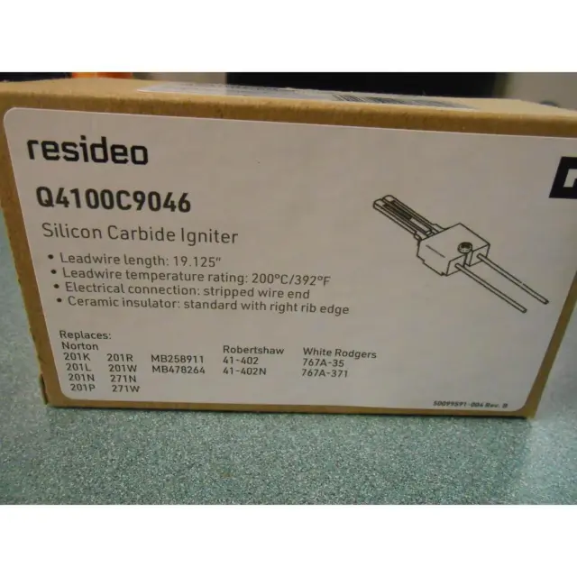 Resideo Q4100C9046 Hot Surface Ignitor 191468
