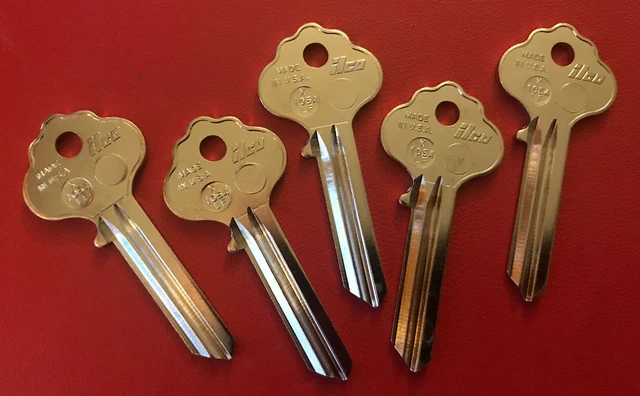 ILCO BRAND  X1054LF  Key Blanks       set of 5         [L]