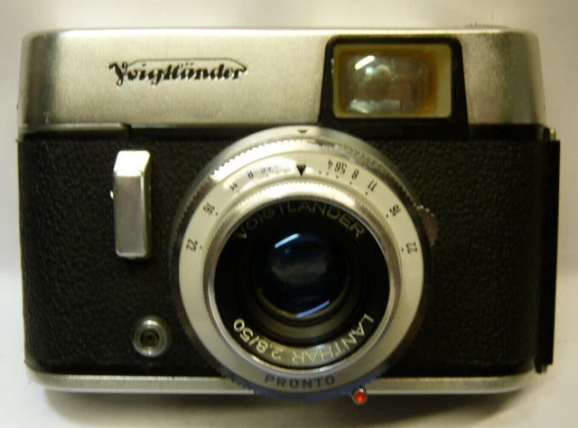 VOIGTLANDER VITO C MACCHINA FOTOGRAFICA ANALOGICA 35mm rullino Lanthar 50mm f2.8
