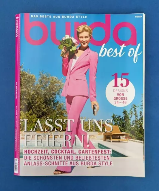 Burda best of 1/2023 mit unbenutztem Schnittmuster!! NEU + ungelesen 1A abs. TOP