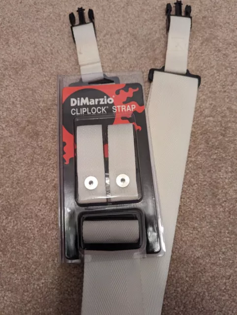 NEW DiMarzio ClipLock Quick Release 2" Nylon Guitar Strap - CHOOSE YOUR COLOR!