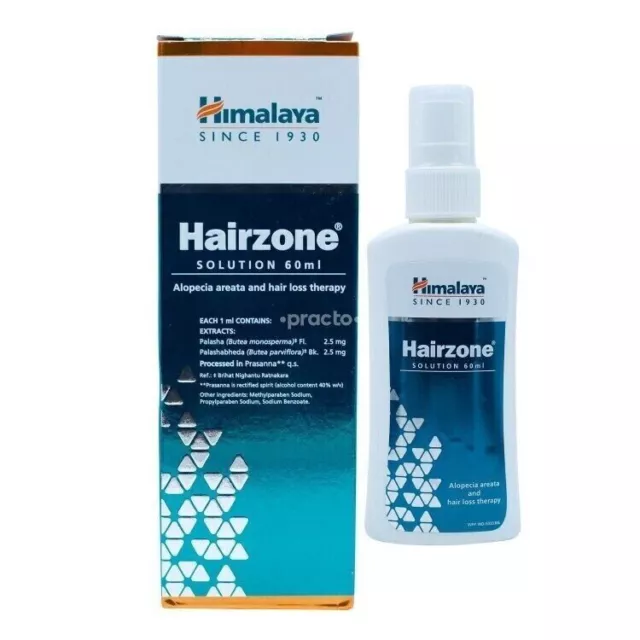 5 X Himalaya Hairzone Solution Huile 60Ml Empêche La Chute Des Cheveux,...