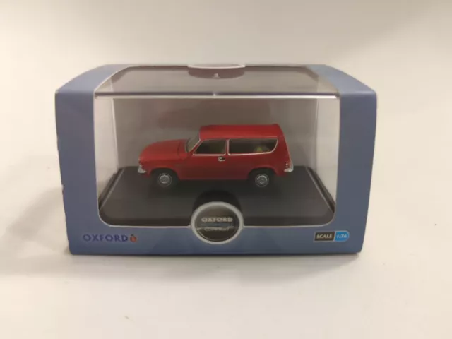 Oxford Automobile 1:76, Flamenco Red Austin Allegro Estate, 76ALL002, BNIB