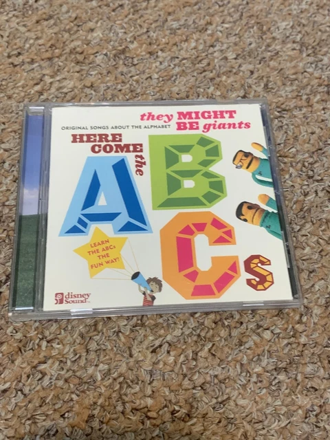 THEY MIGHT BE Giants Here Come the ABCs CD 2005 Walt Disney