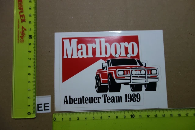 Autocollant Vintage – Marlboro, Tennis, Teachers – Années 80 – Original Italie