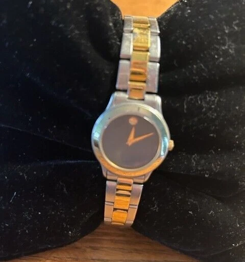 Movado 4011164 Women's Museum Two Tone Stainless Steel Quartz Watch