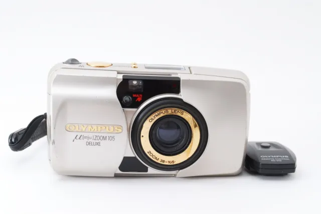 [Near MINT/Strap] Olympus mju Zoom 105 Deluxe 35mm Point&Shoot Film Camera Japan