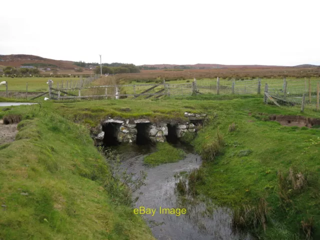 Photo 6x4 Bridge at Mellon Udrigle The bridge carries an unclassified sin c2012