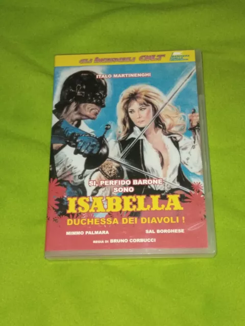 Dvd  Isabella Duchessa Dei Diavoli  Brigitte Skay Sal Borgese    Come Nuovo