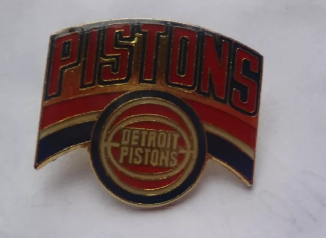 Detroit Pistons Peter David Lapel Pin 1988