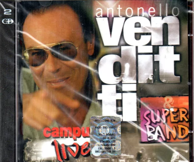 Antonello Venditti& Super Band(Campus Live ) Cd+ Dvd