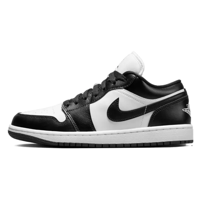 Nike Air Jordan 1 low panda donna 37 38 39 40 scarpe sportive basse nero bianco