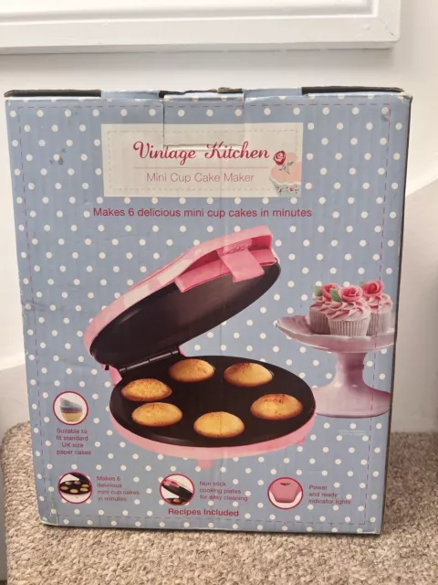 Vintage Küche Mini Cupcake Maschine - macht 6 Mini Cupcakes