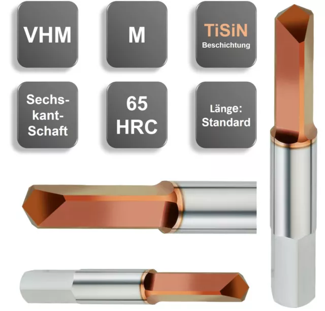 VHM Gewindebohrerausbohrer M3-M12 Ausbohren von gebrochenen HSS/E Gewindebohrer 3