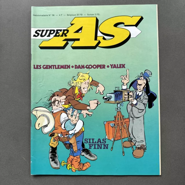 Super AS N° 56  de Mars 1980  Dan Cooper  Les Gentlemen