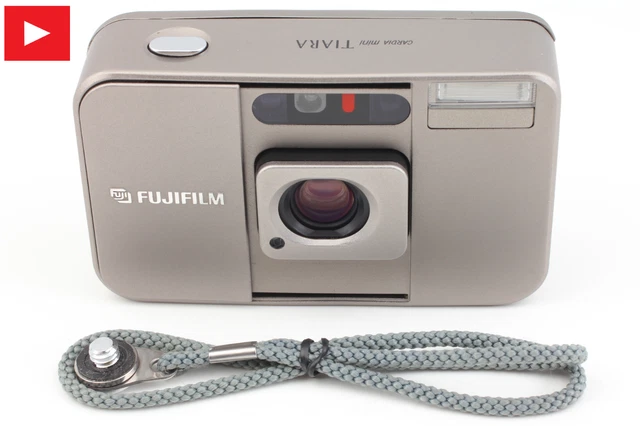 【READ "LCD Works" Exc+5】 Fujifilm CARDIA mini TIARA Compact w/ Strap from JAPAN