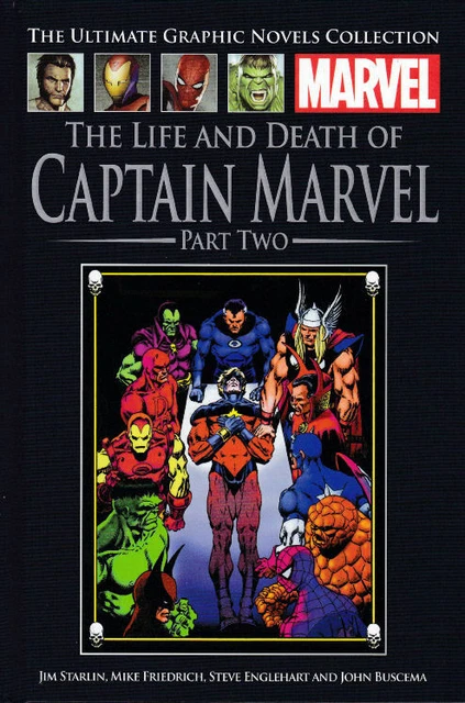 Marvel Graphic Novels Col - The Life & Death Of Captain Marvel Part 2 Volume 25