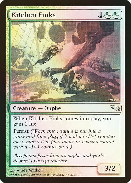 MTG - Kitchen Finks / Kitchen Fourbes | Shadowmoor [FRA FOIL]