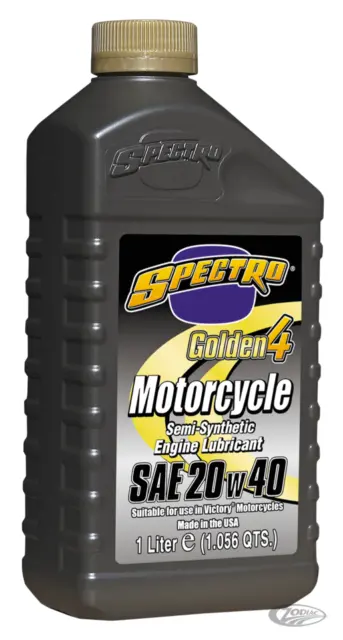 Engine Oil Golden Spectro 20W-40 for Motorcycle Indian & Victory Semi Synthetic