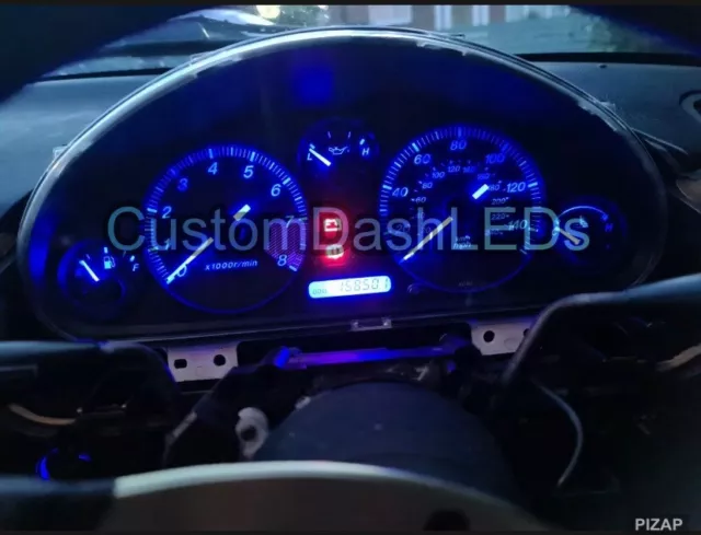 Royal Blue - NUR SPEEDO KIT Mazda Mx5 Miata Mk1 Cluster Armaturenbrett JDM (siehe Bilder) LED