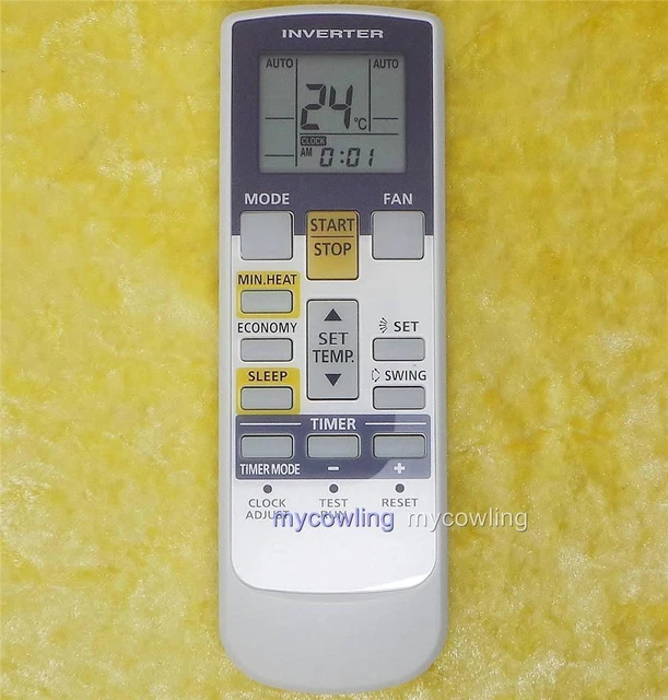 ORIGINAL FUJITSU Air Conditioner Remote Control ARRAH1U ARRAH1U EUR