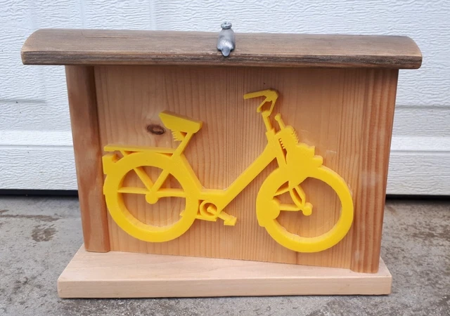 Plaque Murale Métal Motobécane – Mobylette – Déco Art Déco Vintage – Neuve