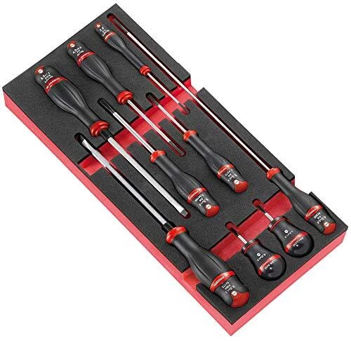 FACOM - Module Mousse de 9 Tournevis PROTWIST - MODM.AT4 - Mousse Haute Densi...